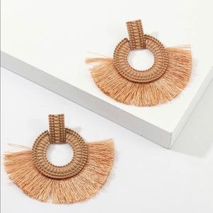 Boho fringe earrings